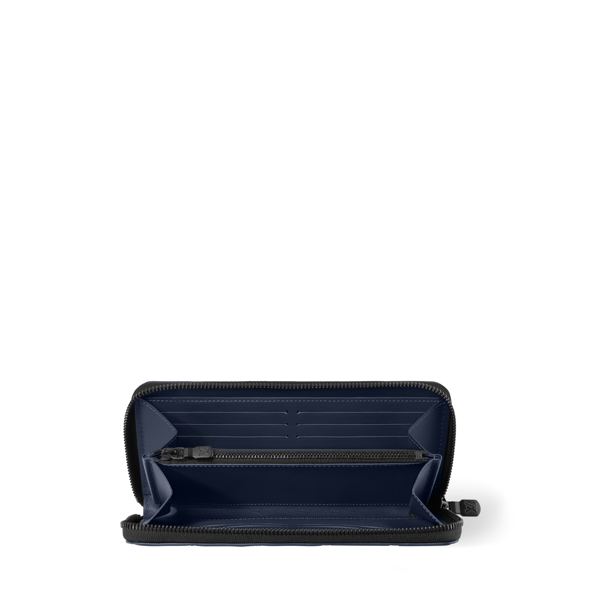 Zippy Wallet Horizontal Monogram Shadow Leather - Men Small